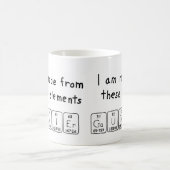 Periodieke mok van de Naam van Gauthier (Center)