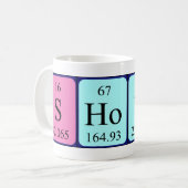 Periodieke mok van de Naam van het Schouderblad (Voorkant links)