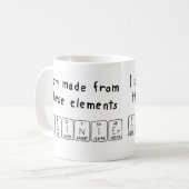 Periodieke mok voor de brainier (Voorkant links)