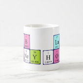 Periodieke naam Lab Honey mok (Center)