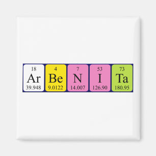 Periodieke naam van Arbenita magnet
