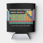 Periodieke Periodieke Lijst van Elementen - Studen Blikjeskoeler (Voorkant)