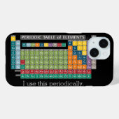 Periodieke Periodieke Lijst van Elementen - Studen Case-Mate iPhone Case (Achterkant (horizontaal))