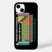 Periodieke Periodieke Lijst van Elementen - Studen Case-Mate iPhone Case (Achterkant)