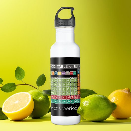 Periodieke Periodieke Lijst van Elementen - Studen Waterfles