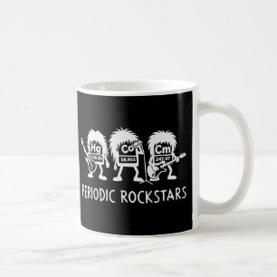 Periodieke Rocksterren Chemie Humor Koffiemok