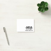 Periodieke Rocksterren Chemie Humor Post-it® Notes (Kantoor)