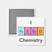 Periodieke scheikunde magneet (Voorkant / Achterkant)