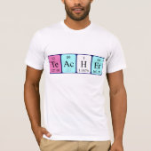 Periodieke shirt voor de leerkracht (Voorkant)