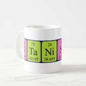 Periodieke Stanislas naam mok (Voorkant links)