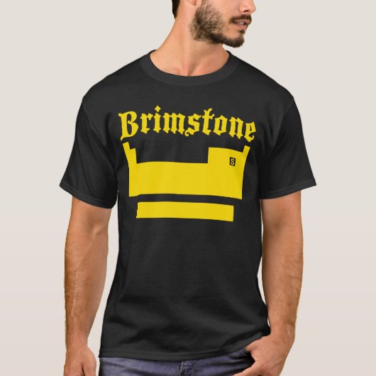 Periodieke T-shirt met brimstone (Voorkant)