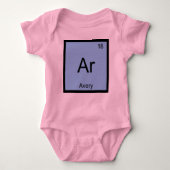 Periodieke Tabel Avery Name Chemistry Element Romper (Voorkant)