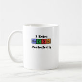Periodieke Tabel Bacon Science Chemistry Funny Koffiemok (Links)
