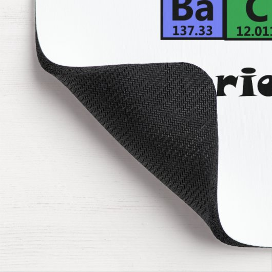 Periodieke Tabel Bacon Science Chemistry Funny Muismat (Hoek)