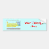Periodieke tabel bumpersticker (Voorkant)