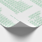 "Periodieke tabel" Cadeaupapier (Hoek)