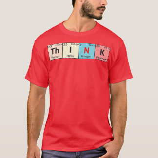 Periodieke tabel denk t-shirt
