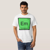 Periodieke Tabel Emmanuel Name Chemistry Element T-shirt (Voorkant volledig)