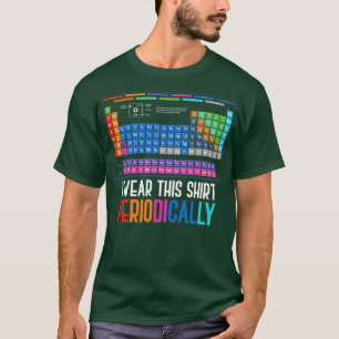 Periodieke Tabel Grappige Chemie T-shirt