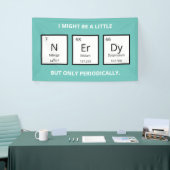 Periodieke Tabel Humor | Funny Science Pun Spandoek (Beurs)
