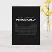 Periodieke tabel kaart (Gele Bloem)