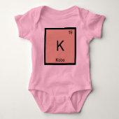 Periodieke tabel Kobe Name Chemistry Element Romper (Voorkant)