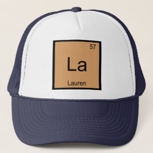 Periodieke Tabel Lauren Name Chemistry Element Trucker Pet