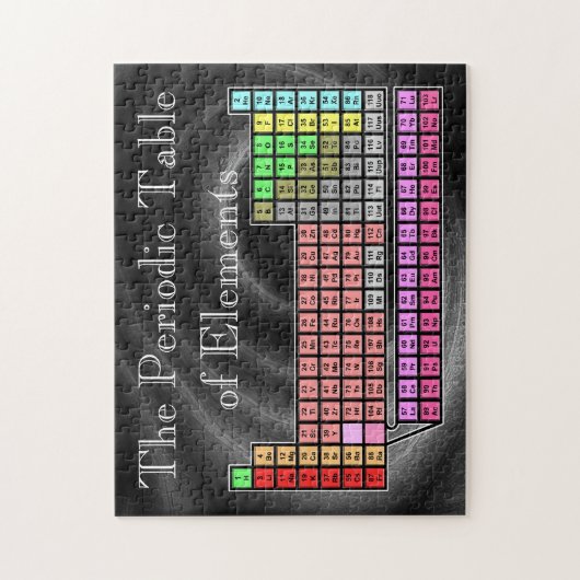 Periodieke tabel legpuzzel (Verticaal)