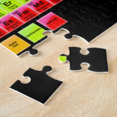 Periodieke tabel legpuzzel (Zijkant)