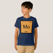Periodieke tabel Milo Name Chemistry Element T-shirt (Voorkant volledig)