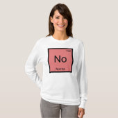 Periodieke tabel Norma Name Chemistry Element T-shirt (Voorkant volledig)