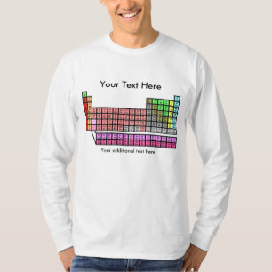 Periodieke tabel t-shirt