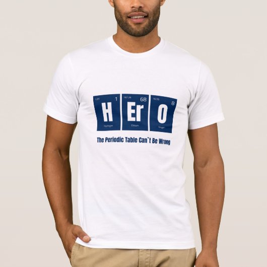 Periodieke tabel t-shirt (Voorkant)