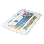 Periodieke tabel van de elementen 2 badmat (Gekanteld)