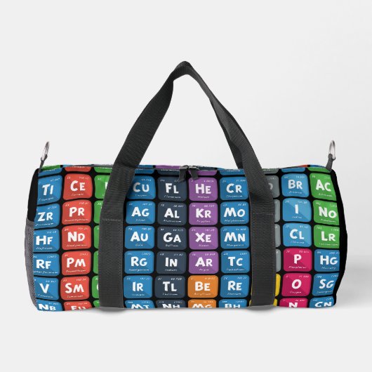 Periodieke tabel van de elementen 3 plunjezak (Achterkant)