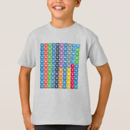 Periodieke tabel van de elementen 3 t-shirt