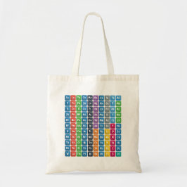 Periodieke tabel van de elementen 3 tote bag