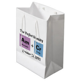 Periodieke tabel van de elementen bruiloft medium cadeauzakje