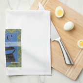 Periodieke tabel van de elementen (ijzer, Fe) Theedoek (Quarter Fold)