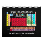 Periodieke tabel van de elementen kalender (Hoes)
