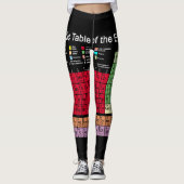Periodieke tabel van de elementen leggings (Voorkant)