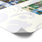 Periodieke tabel van de elementen poster (Hoek)