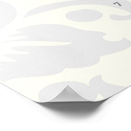 Periodieke tabel van de elementen poster (Hoek)