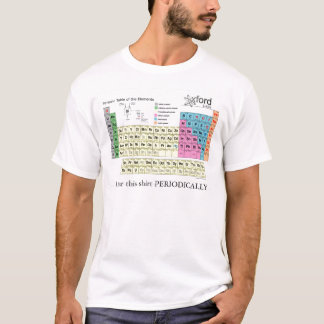 Periodieke tabel van de elementen t-shirt