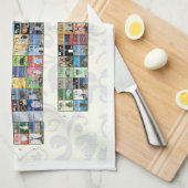 Periodieke tabel van de elementen theedoek (Quarter Fold)