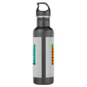 Periodieke tabel van de elementen waterfles  (Achterkant)