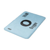 Periodieke tabel van de Sjabloon Elementen Badmat (Gekanteld)