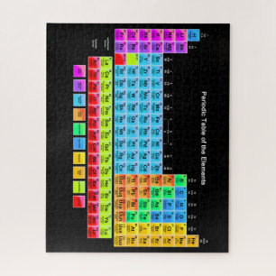 Periodieke Tabel van de Snijkop van Elementen Legpuzzel