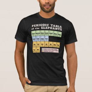 Periodieke tabel van de weeshuizen t-shirt