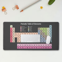 Periodieke Tabel van Elementen Dark Desk Mat